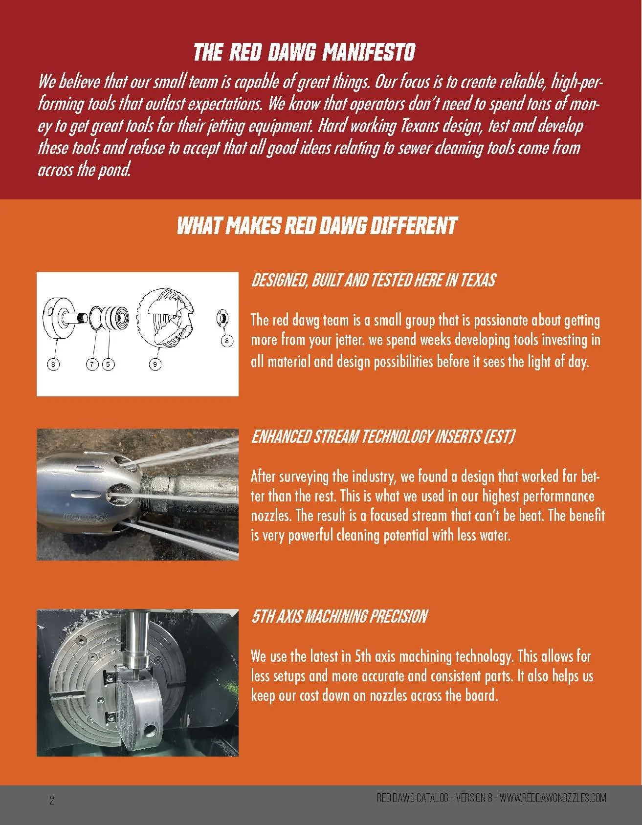 Red Dawg Nozzle & Accessories Catalog — Red Dawg Sewer Cleaning